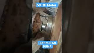 horizontal pump systemhorizontal water pumppump motor motorrewinding [upl. by Jillie]