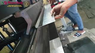 How to use Cybelec Cybtouch 8 Controller on NC Press Brake Bending Machine [upl. by Linis739]