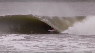 Winter Surfing in Montauk New York [upl. by Santini]