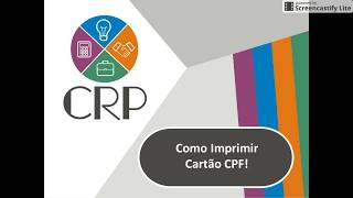 Imprimir CPF  Veja Como Imprimir CPF Online Grátis [upl. by Alleda]