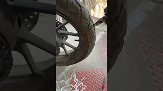 How To Repair Tubeless Tyre Puncture tubeless tubelesstyre puncture tubelesstyrepuncturerepair [upl. by Thomasine]