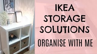 IKEA STORAGE SOLUTIONS  ORGANISE WITH ME  KERRY WHELPDALE [upl. by Cati]