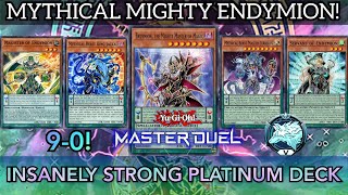 COMPETITIVE ENDYMION MASTER of quotNEGATESquot 90 Platinum V w Spell Counters Master Duel [upl. by Eimaral]