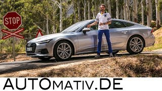 Audi A7 Sportback 50 TDI mit 286 PS 2018 im Fahrbericht und Test  Review [upl. by Erroll534]