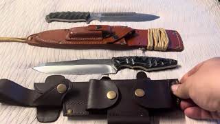 dbad Croco Knives Quick Review  Menace amp MCK [upl. by Waechter]