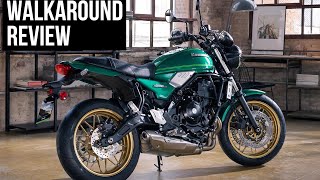 Kawasaki Z650RS Walkaround Review Unscripted  Both the Colors [upl. by Erbas]