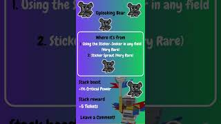 👀🚀 Secret Revealed How to Get the Uplooking Bear in Bee Swarm Simulator 🐝✨ [upl. by Alrak]