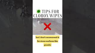 How to Use Clorox Wipes 🦠 💥 shorts cleaning cleaningmotivation cleaningtips [upl. by Herrle]