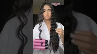 Tenaza para crear un curly de sirena beautyproducts hairstyle [upl. by Herzen]