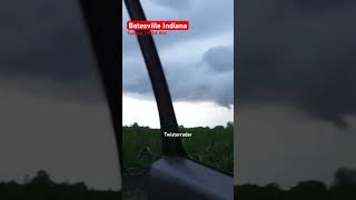 Brief Tornado Video Batesville Indiana 7924 tornado tornadovideo indianatornado [upl. by Warila]