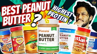 We Found The BEST PEANUT BUTTER In INDIA  Top 7 Brands of Peanut Butter Review [upl. by Rabush]