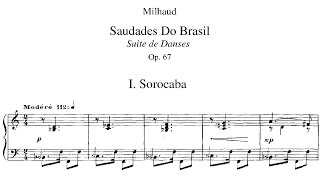 Darius Milhaud  Saudades do Brasil 1920 [upl. by Tj]