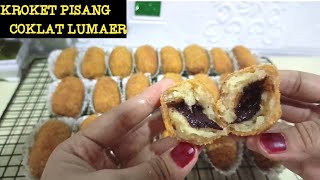 BUATNYA SESIMPLE ITU  RESEP MUDAH BUAT KROKET PISANG COKLAT LUMER [upl. by Colson686]