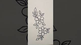 How to draw whorls of flower easily  youtube paintparadise shortsfeed [upl. by Wawro]