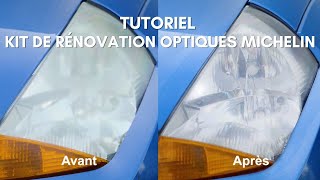 Tutoriel dutilisation  Le kit de Rénovation Optiques Michelin [upl. by Elliot715]