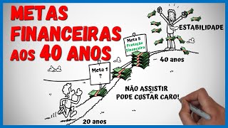 🎯 6 Principais Metas Financeiras Para Alcançar Antes dos 40 💰 [upl. by Hokanson]