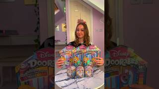 ASMR OPENING A GIANT BOX OF THE NEW TECHNICOLOR SPECIAL EDITION DISNEY DOORABLES😍💫🌈✨ Shorts [upl. by Derrek182]