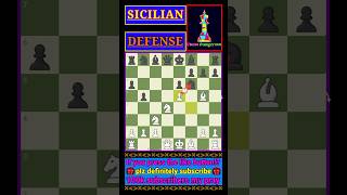 Sicilian Defense Open Najdorf Polugaevsky Simagin Variation shorts chess [upl. by Adlanor]