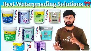 Best Waterproofing Solutions For Walls  Types Of Waterproofing Solutions  Damp Wall Treatment [upl. by Demmer]