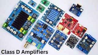 Class D Amplifiers Collection [upl. by Akinar]