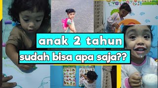 PERKEMBANGAN ANAK 2 TAHUN  inilah yang harus dikuasai anak bermain sambil belajar [upl. by Ellary743]