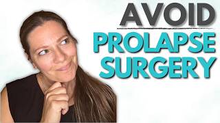 Prolapse Surgery Alternatives Finding Relief Without Going Under the Knife [upl. by Alyworth]