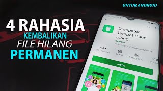 Cara Mengembalikan File Foto Video Lagu Terhapus Permanen di Android 2024 [upl. by Hekking]