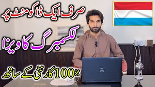 Luxembourg Country Work Visa 2024  How To Apply Online Jobs in Luxembourg in Hindi amp Urdu [upl. by Atnod]