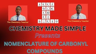 NAMING CARBONYL COMPOUNDS [upl. by Aikym893]