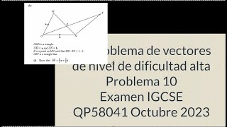 Un problema de vectores [upl. by Errick]