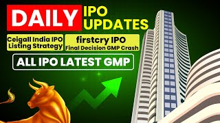 LISTING STRATEGY🔥Ceigall India IPO Allotment Hold or Sell  firstcry IPO Apply or Avoid [upl. by Angus]