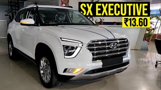 Hyundai Creta SX Executive 2022 On Road Price Features Interior and Exterior Review [upl. by Farrell]