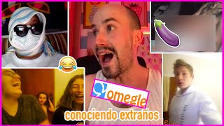 Busco CHICO en OMEGLE y encuentro 🍆😂 UN GIGANTE una MOMIA y una MADRE me DEFIENDE de HOMÓFOBOS ❤️ [upl. by Nilrem719]