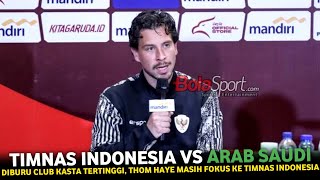 🔴 BERITA TIMNAS INDONESIA VS ARAB SAUDI • KUALIFIKASI PIALA DUNIA 2026 [upl. by Nuahc866]