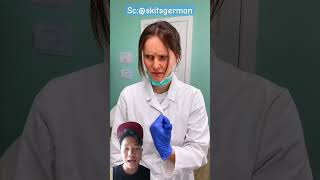 kok jadi Lanang dentist makeup funny nails komödie lustige [upl. by Ahsikahs]