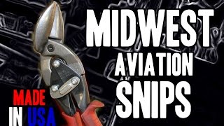 Midwest Aviation Snips  MADE IN USA [upl. by Onateag542]