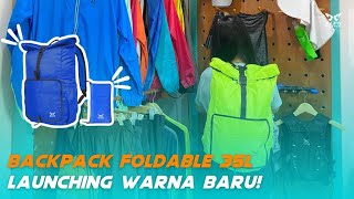 Review Backpack Foldable 35L Elfs Active  Daypack  Tas Ransel  Multifungsi amp Bisa Dilipat [upl. by Davilman]