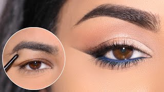 How To Most Forgiving HOODED EYES Eyeliner Technique [upl. by Laamaj]