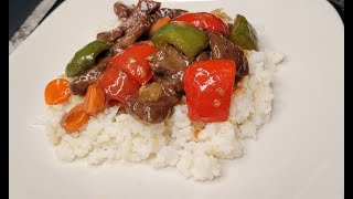 Sautéed Pepper Steak [upl. by Schwejda687]