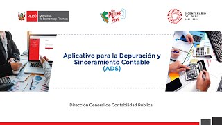 Aplicativo para la Depuración y Sinceramiento Contable ADS [upl. by Covell391]