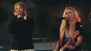 MOD SUN Feat Avril Lavigne  Flames  Live Jimmy Kimmel [upl. by Soo929]