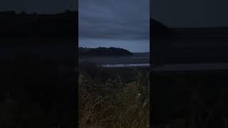 Laugharne Estuary at Twilight wales twilight sea naturesounds travel coast [upl. by Brandy]