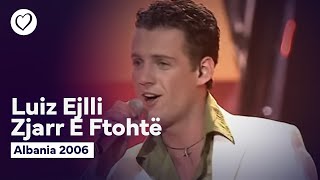 Luiz Ejlli  Zjarr E Ftohtë  Albania 🇦🇱  SemiFinal  Eurovision 2006 [upl. by Aneehsirk992]