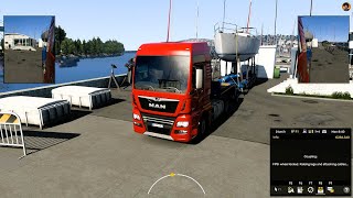 Yacht  Marseille  Ajaccio   Euro Truck Simulator 2 ANKITPADVI [upl. by Adelaide]