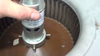 How to change a blower motor on a mobile home furnace [upl. by Atteoj957]