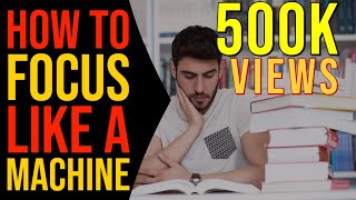 How To Study like a Machine With Maximum Focus  NEET PG AIIMS PGI JIPMER DNB [upl. by Sid963]