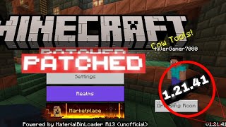 Minecraft PE patched 12141 Download link free  downloadoffice link minecraft patch [upl. by Nalla]