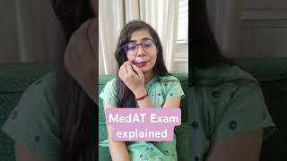 MedAT Exam explained studyabroad studyincanada souravsirsclasses medicalexams [upl. by Einafpets]