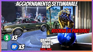 GTA 5 online0711 aggiornamento settimanale ritorna la pantera [upl. by Hiett]