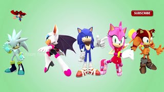 Sonic Boom Finger Family Super Finger Family Children Rhymes [upl. by Phiona]